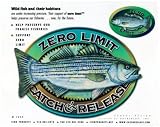 Bass Pro Shops Zero Limit - Catch and Release Decal - Striped Bass