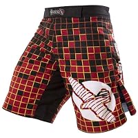 Hayabusa Official MMA Technique Fight Shorts - Red
