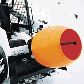Concrete (Cement Mixer) for Skid Steers - 6 Cubic Ft. Capacity by Kushlan