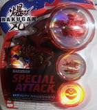 Bakugan B2 Special Attack New Release Heavy Metal Pyrus Infinity Dragonoid 680G NEW IN SEALED PACKAGE