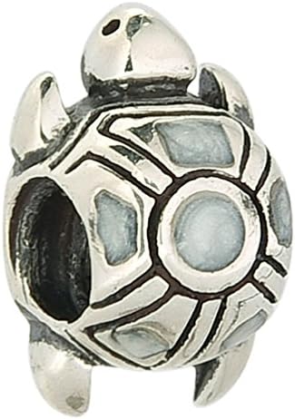 Chic Charm Tortoise Sea Turtle 925 Sterling Silver Bead Fits Pandora Charms