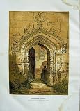 C1890 Interior Door Stratford Church England Colour