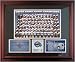 1993 Dallas Cowboys Framed Super Bowl XXVIII Team Photo with Stats