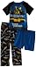 Transformers Boys 2-7 Bumble Bee Pajama Set, Black, 6/7