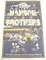 Hanson Brothers Charleston Chiefs Autographed Poster
