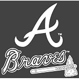 Atlanta Braves 8x8 Die Cut Window Decal