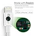 GearIt [Apple MFi Certified] Lightning to USB Cable (6 Feet / 1.8 Meter) White
