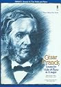 Music Minus One Violin: César Franck - Sonata in A Major for Violin and Piano (CD with sheet music)