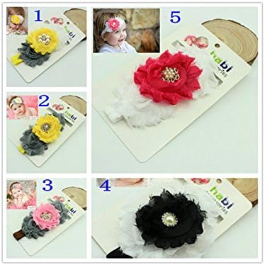 Headband Queen Baby Girl Fashion Headband Hairband (Pink-gray #3)