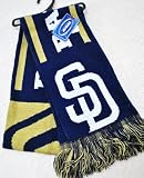 MLB San Diego Padres Knit MLB official Knit Stripe Jersey Scarf 2011 NEW