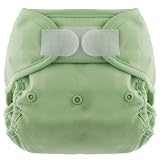 Blueberry Coveralls Hook/Loop Diaper, Meadow Green