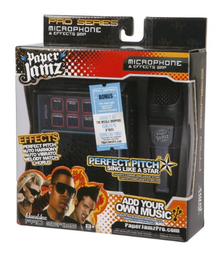 Imagen 2 de Pro Series 6421 Paper Jamz - Micrófono con amplificador en color negro [Importado de Alemania]