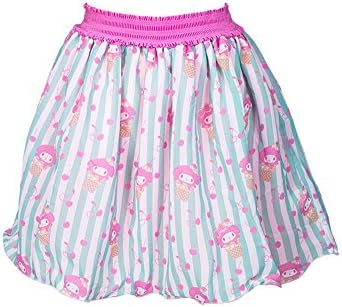 Japan LA Sanrio My Melody Ice Cream Sweetie Chiffon Tulle Skirt-Pink/Mint-Small/Medium
