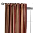 Home Rd/Gld Chenille Stripe Panel - 54x84