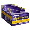 LifesStyles Triple Pleasure Condom- 48 Ct