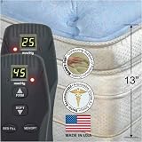 Dual Digital Sleep 7 Memory Foam Pillowtop Air Bed