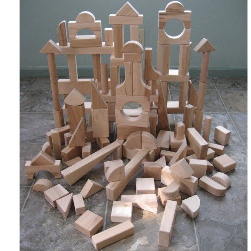 Beka 120-Piece Special Shapes Wooden Blocks On Sale