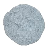 Womens Winter Hat - Chunky Cable Knit Beret