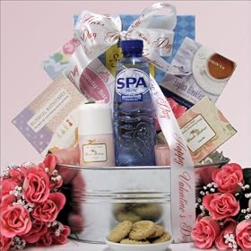 Camille Rose Valentine Spa Retreat: Valentine's Day Spa Gift Basket