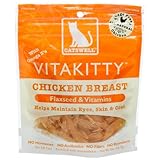 Catswell Vitakitty for Cats, Chicken Breast, Flaxseed and Vitamins, 2-Ounce Pouches (Pack of 10)