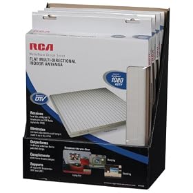Audiovox RCA ANT1500 Multi-Directional Digital Flat Passive indoor Antenna