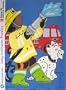 Judy Instructo Wooden Preschool Firefighter with Dog Puzzle