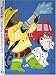 Judy Instructo Wooden Preschool Firefighter with Large Dog Puzzle