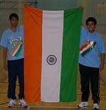 UPFRONT INDIA FLAG (cricket shirt ball bat hockey)