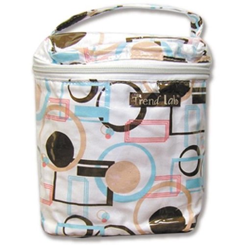 Trend Lab Cocoa Dots Bottle Bag