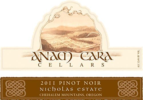 2011 Anam Cara Cellars Nicholas Estate Pinot Noir 750 mL