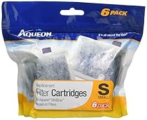 Aqueon minibow replacement filter cartridge 2 pack (small)
