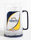 NFL San Diego Chargers Monster Freezer Mug - 36 Ounce 4 Pack