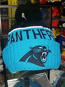 New Era Carolina Panthers Nfl Knit Beanie Blue One Size