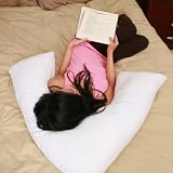 V Side Sleeper Pillow - Boomerang pillow soft fiber fusion fill