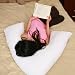 V Side Sleeper Pillow - Boomerang pillow soft fiber fusion fill