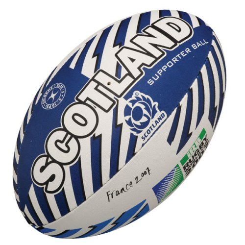Gilbert Rugby World Cup 07 Scotland Supporter Ball Size 5