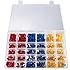 480 Pcs ASSORTED INSULATED ELECTRICAL WIRE TERMINALS CRIMP CONNECTORS SPADE SET