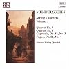 Mendelssohn: String Quartet Vol.1