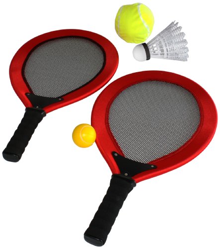 weiblespiele 81011 - Soft-Badminton XXL in rot
