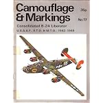 Camouflage and Markings: Consolidated B-24 Liberator U.S.A.A.F. , E.T.O., 1942-1945 (No. 17) book cover