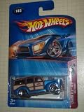 Crank Itz #4 1940s Woodie Unpainted Base #2004-146 Collectible Collector Car Mattel Hot Wheels