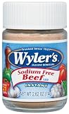 Review Wyler's  / Wyler's Instant Bouillon, Sodium Free Beef, 2.62-Ounce Jars (Pack of 12)