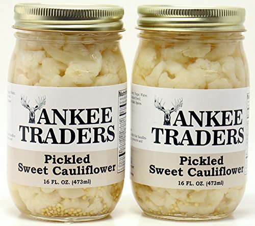 Yankee Traders Brand, Sweet Pickled Cauliflower (2 Pack)