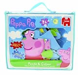 Peppa Pig Giant 24 Piece Jigsaw Puzzle & Colour