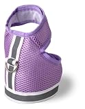 SMALL - PURPLE - Doggles Reflective Mesh Walking Harness