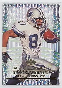 Johnnie Morton Detroit Lions (Football Card) 2000 Collector's Edge Masters Retail #64