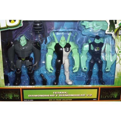 Ben 10 Today By Amazon: Ben 10 Exclusive 4 Inch Action Figure 3Pack