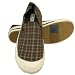 Womens Roxy Brown Slip-On Canvas Shoes / Sneakers (Size 9)