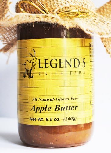 Apple Butter - All-natural Gluten Free - Legend's Creek Farm