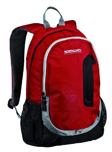 Northland Professional Rucksack Venezia, red/silver, 20 liters, 02-03440